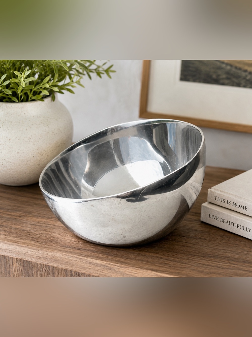 MCM Nambe Classic 647 Bowl 1992 Bowl